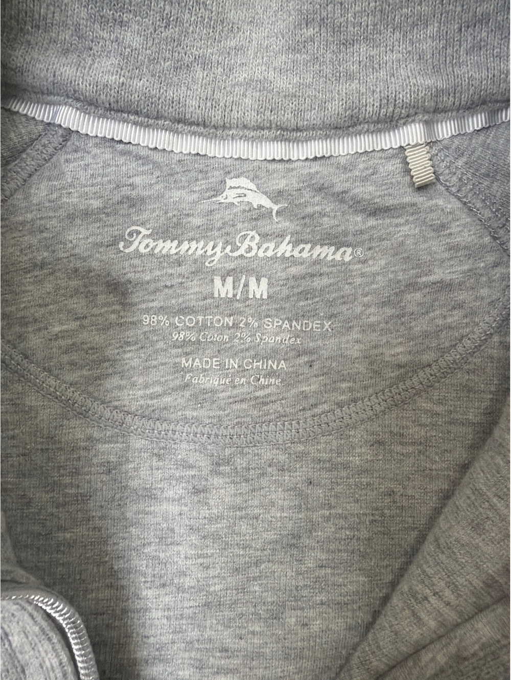 Tommy Bahama Green Bay Packers Women’s Size M Gray 1/4 Zip Pullover - Picture 6 of 6